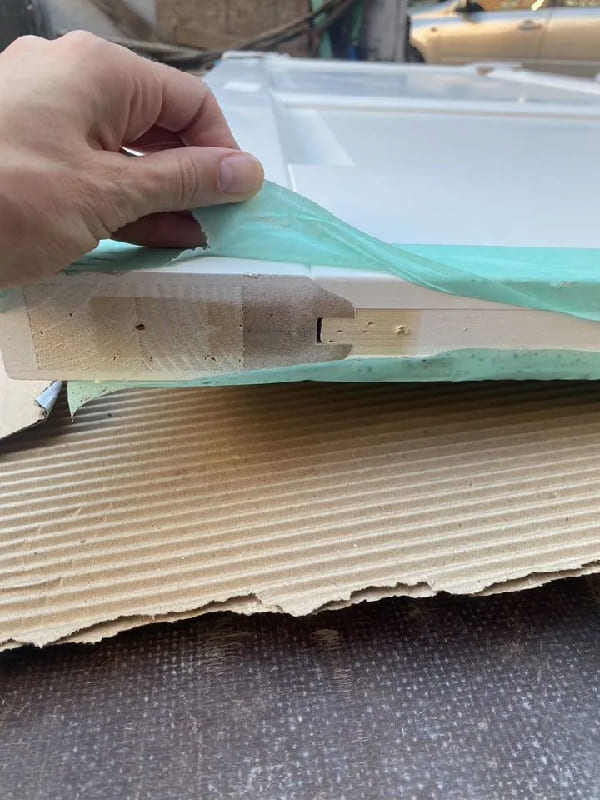 Ремонт дверей Волховец Galant 1422 замена разбитого стекла